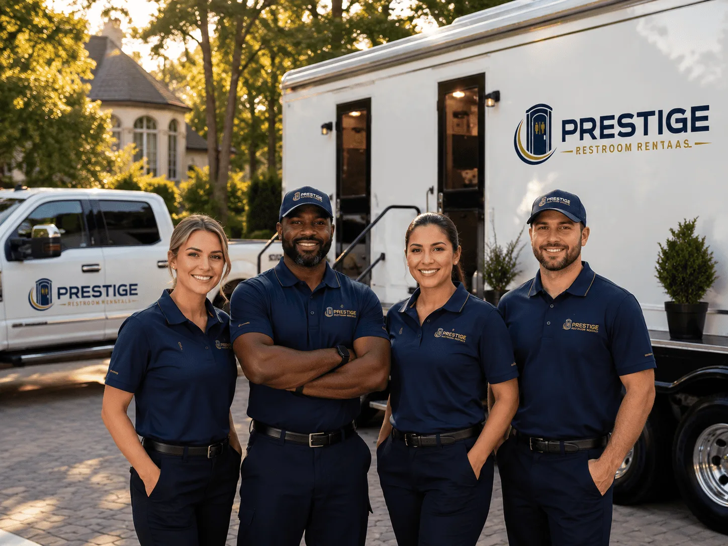 Trusted Luxury Portable Restrooms company in Brant, MI